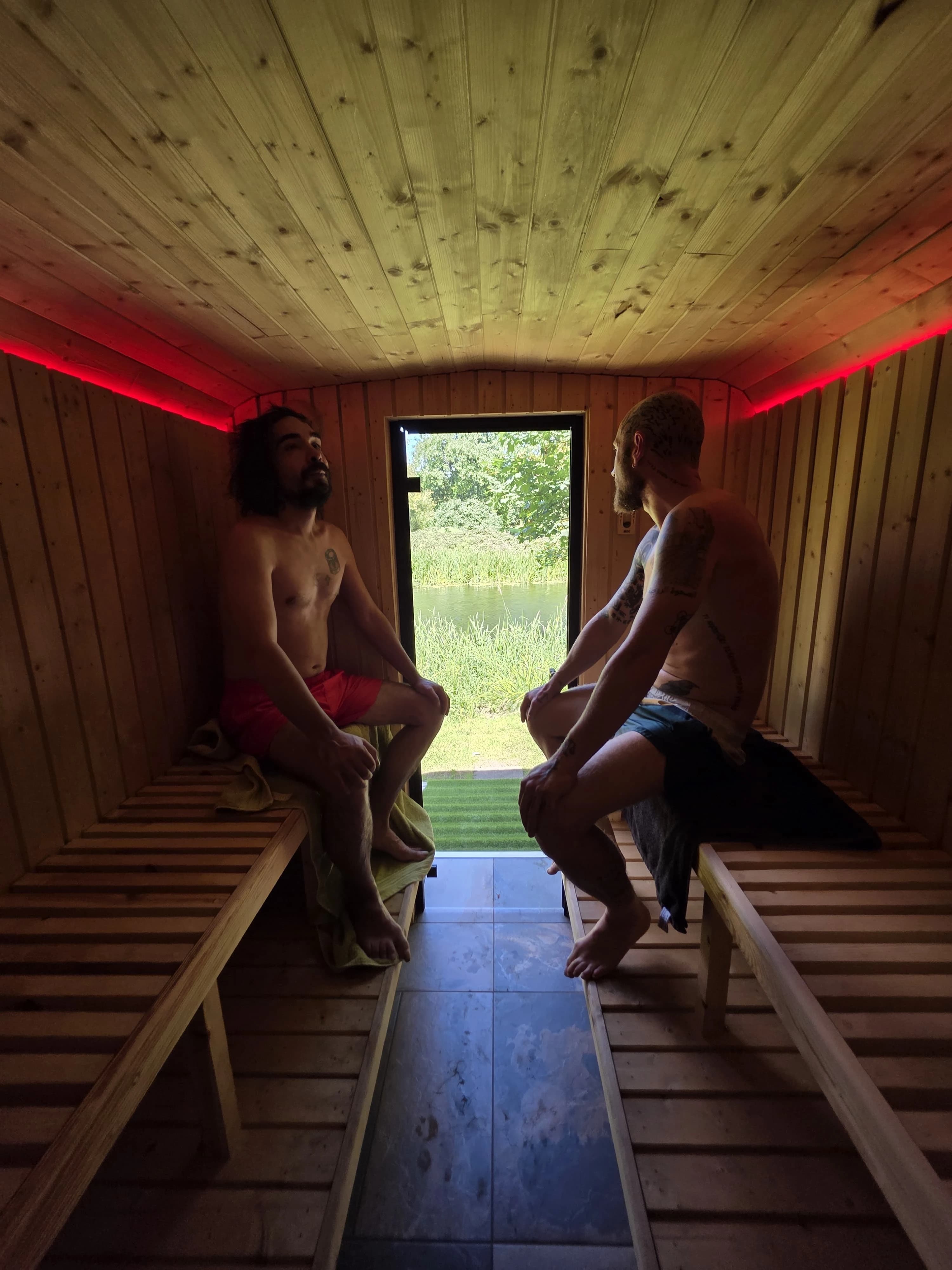 Group sauna experience