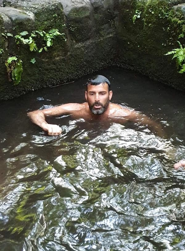 Owner in cold water